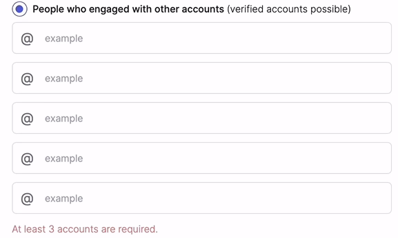 autoIGDM - engagement from verified accounts