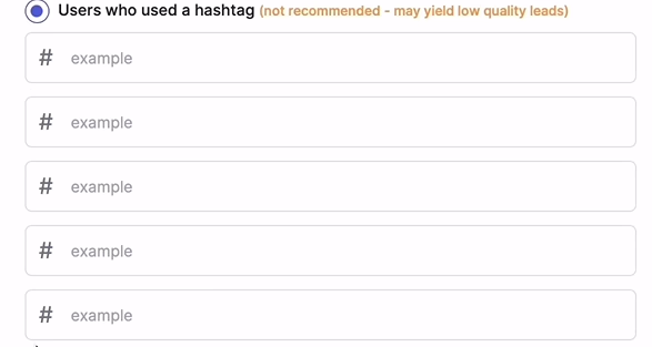autoIGDM - DMs through hashtag leads